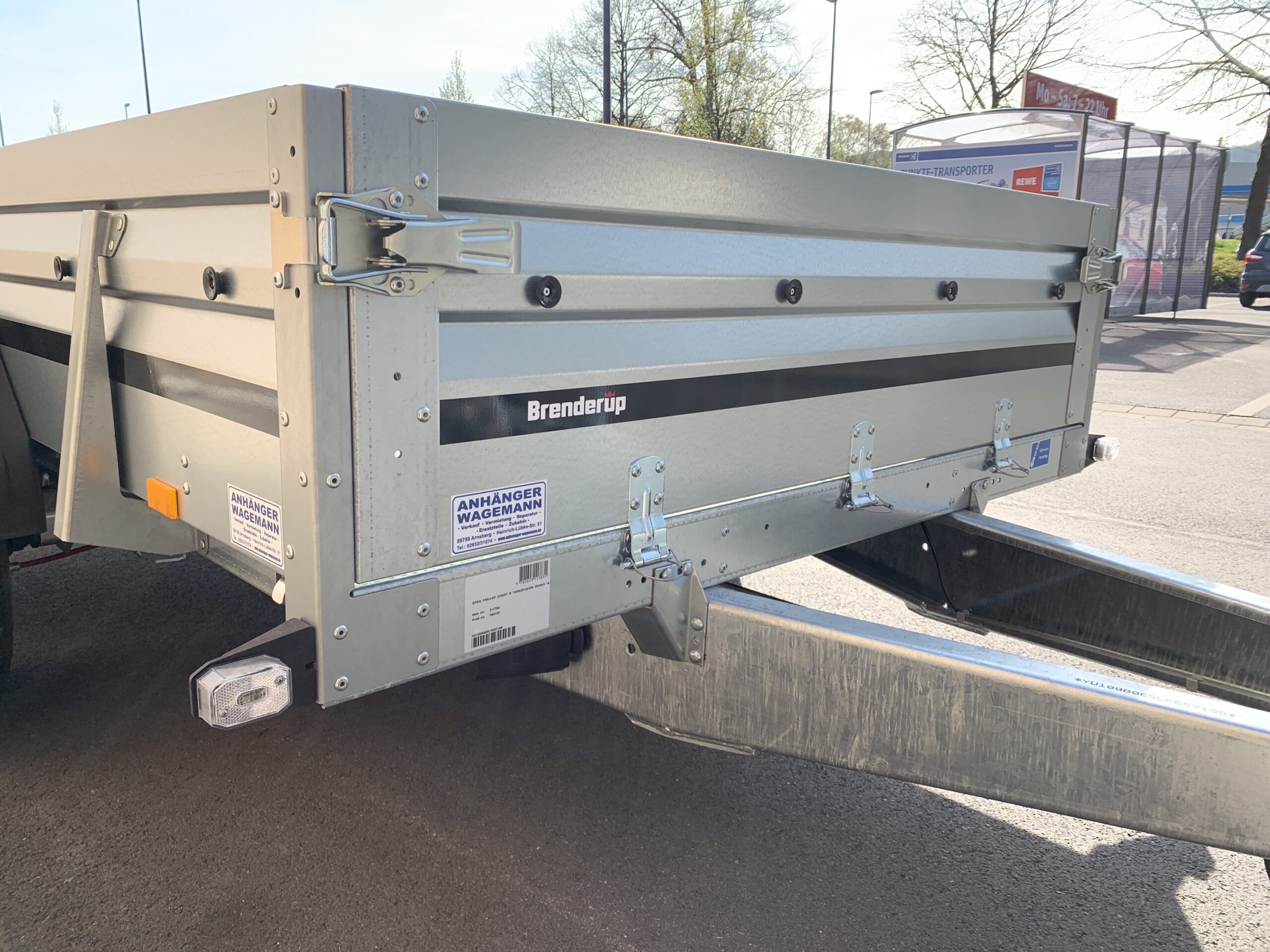 Brenderup 2300 STB 302x153x40 cm 2000 kg Tieflader – Bild 13