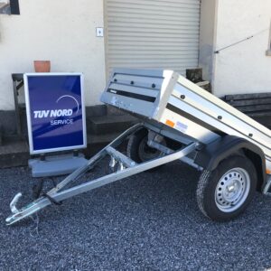 Brenderup 1150 SUB Kipp 144x94x35 cm 500 kg hochkant lagerbar Tieflader