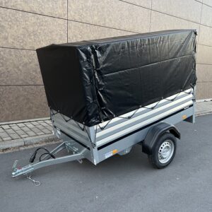 Brenderup 1205 SXLUB Hochplane schwarz 204x116x137 cm 750 kg Tieflader
