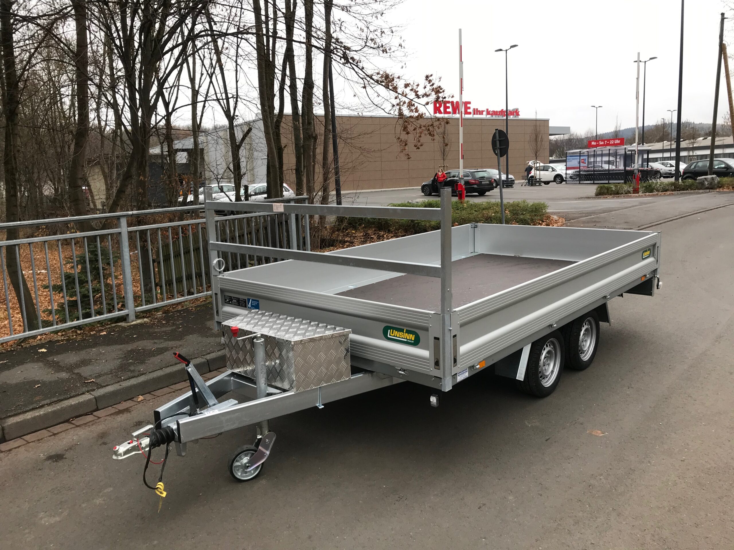 Unsinn WEB H 4220-26-13 H-Gestell u. Kiste 426x204x30 cm 2600 kg Hochlader
