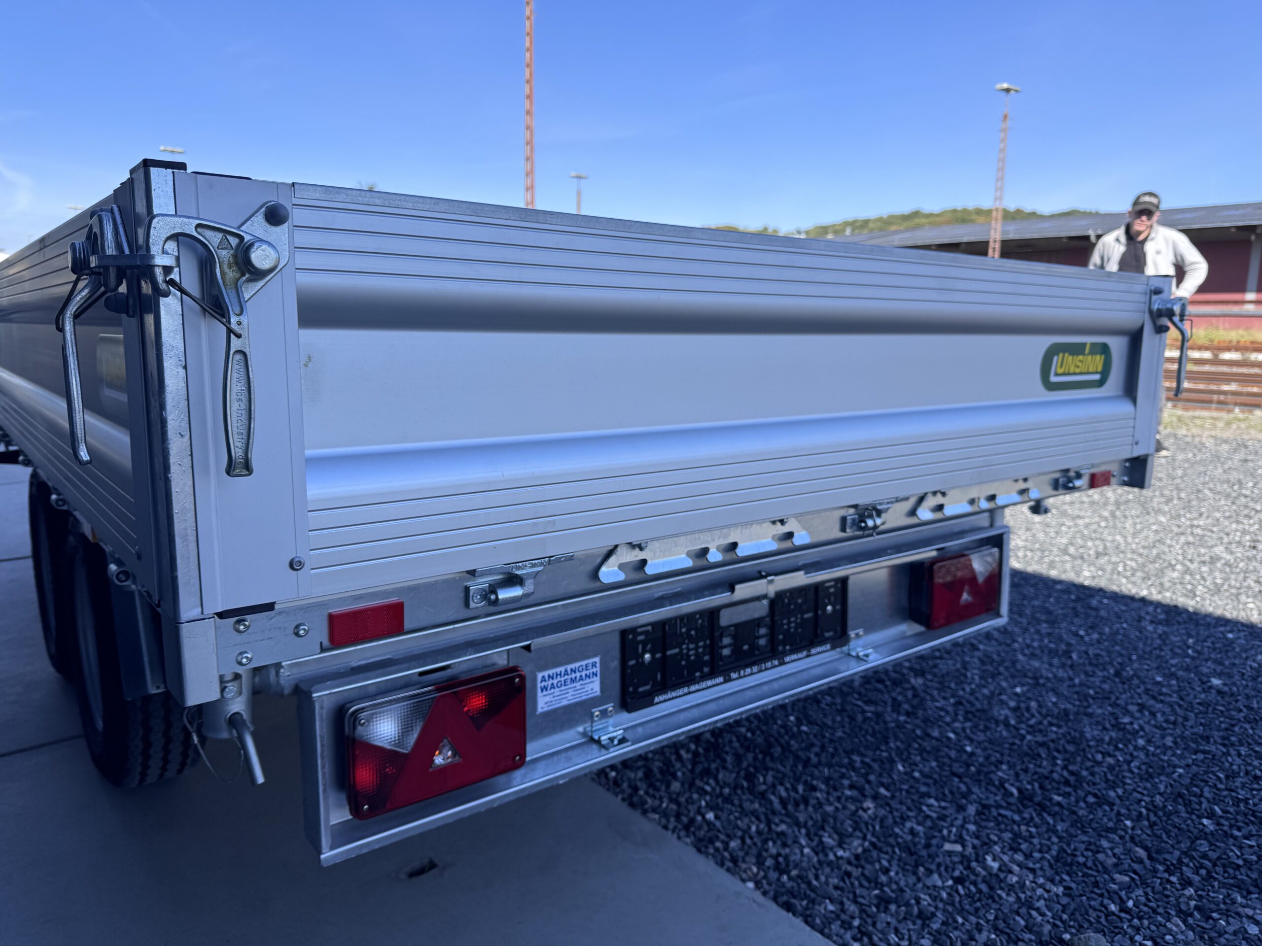 Unsinn UDK 3617-35-14 KombiLine Gitteraufsatz 366x175x110 cm 3500 kg Kipper – Bild 15