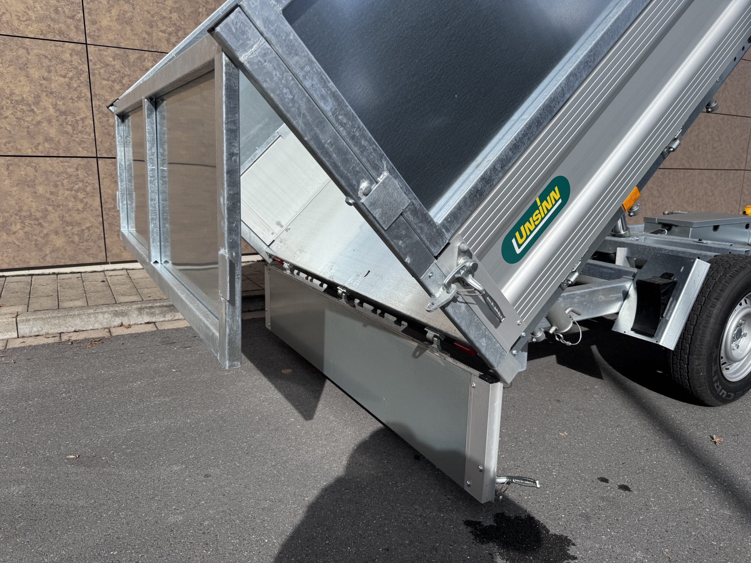 Unsinn UDK 3617-35-14 Stahlaufsatz Elektro Pumpe 366x175x35 cm 3500 kg Kipper – Bild 16