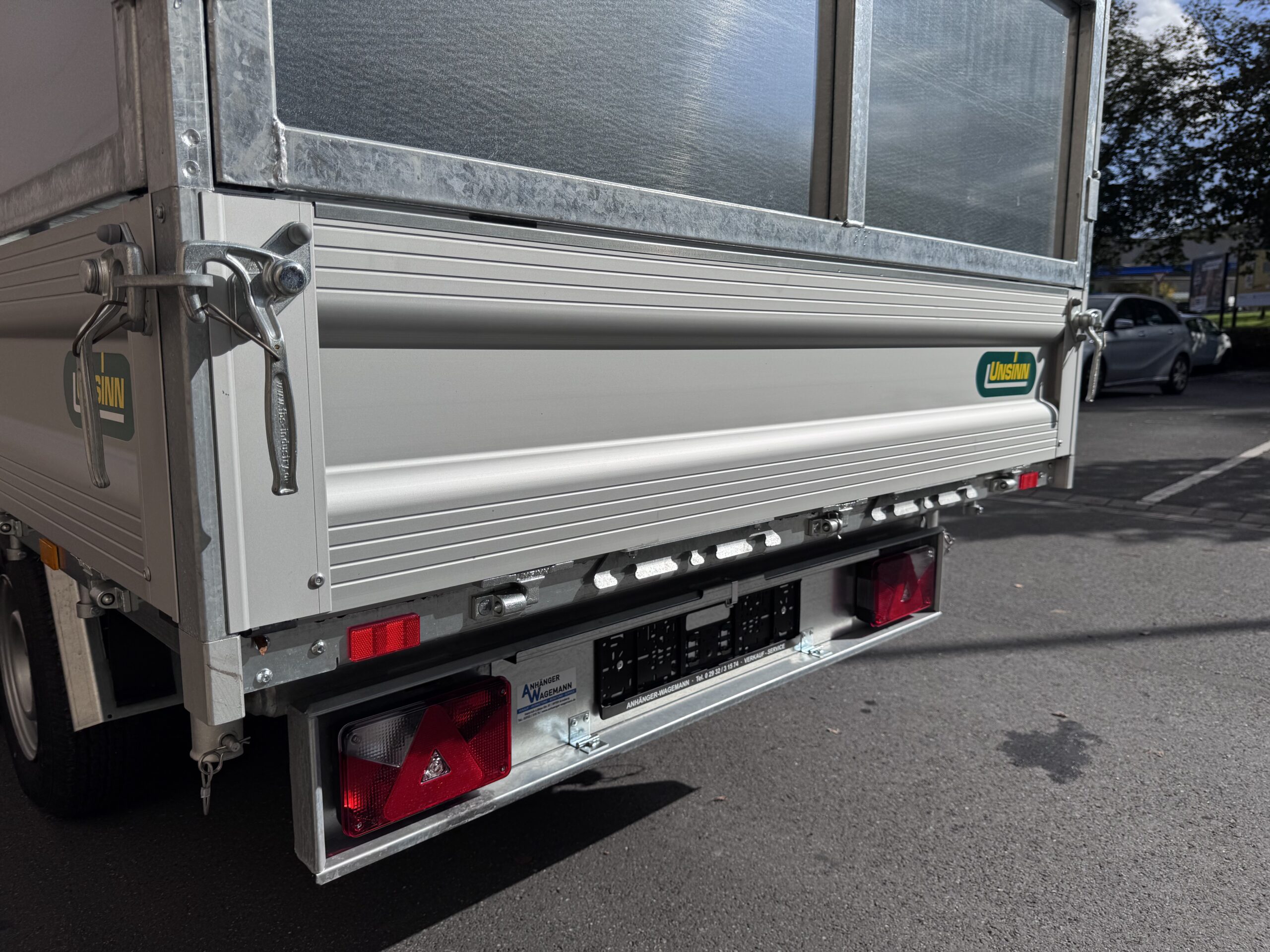Unsinn UDK 3617-35-14 Stahlaufsatz Elektro Pumpe 366x175x35 cm 3500 kg Kipper – Bild 18