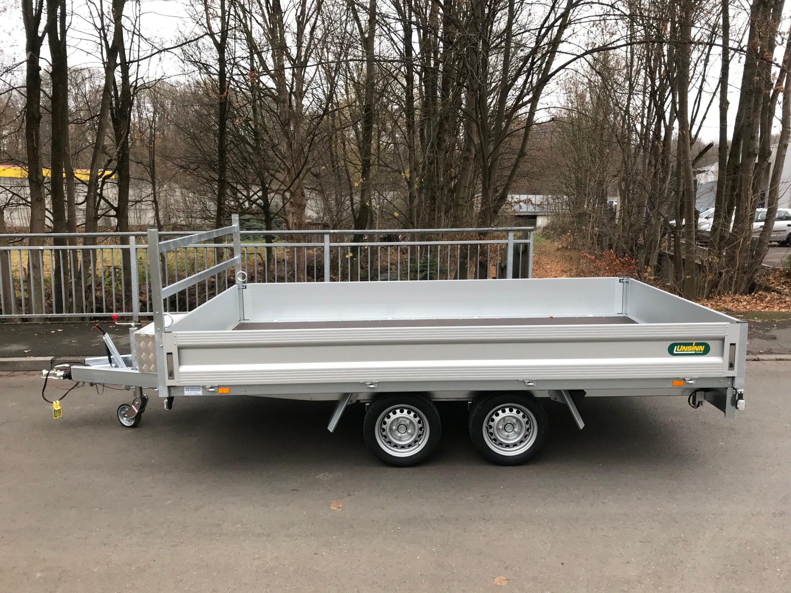Unsinn WEB H 4220-26-13 H-Gestell u. Kiste 426x204x30 cm 2600 kg Hochlader – Bild 2