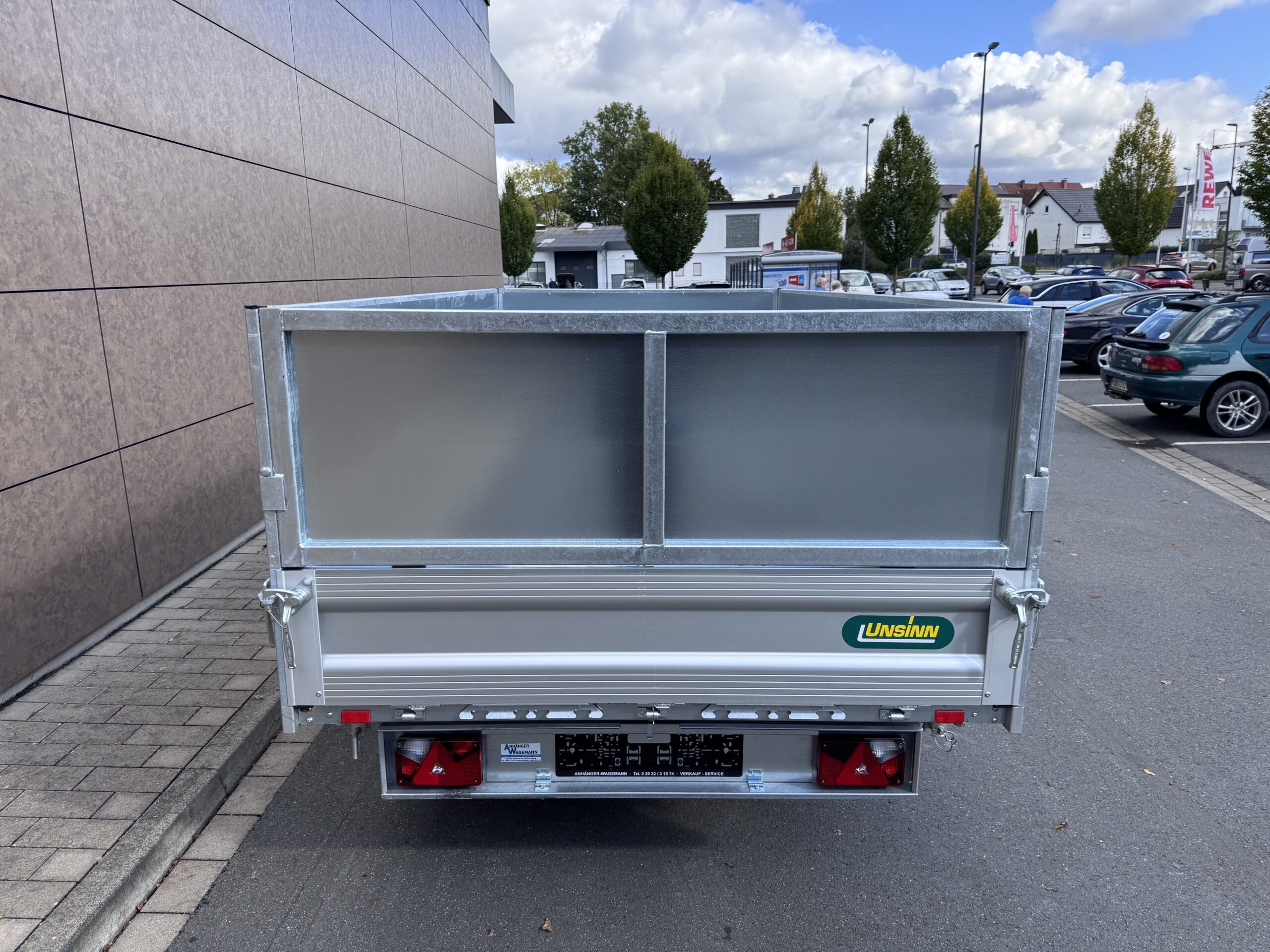 Unsinn UDK 3617-35-14 Stahlaufsatz Elektro Pumpe 366x175x35 cm 3500 kg Kipper – Bild 3