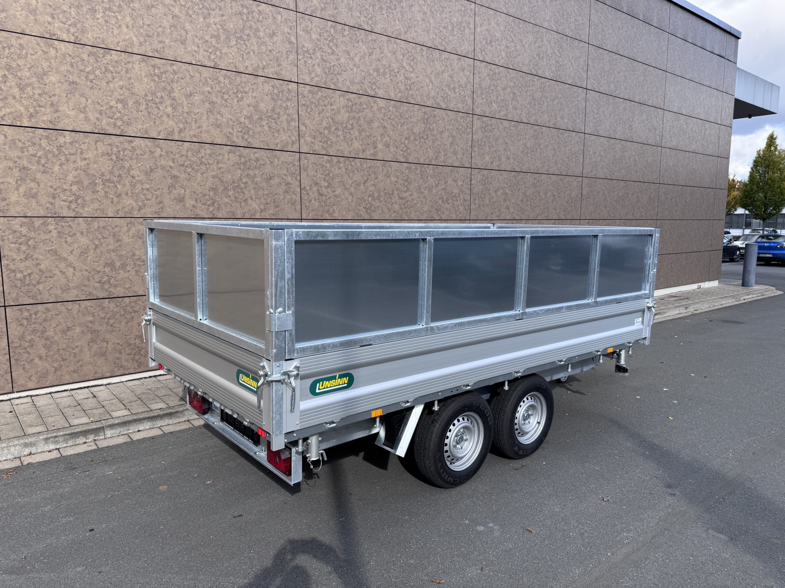 Unsinn UDK 3617-35-14 Stahlaufsatz Elektro Pumpe 366x175x35 cm 3500 kg Kipper – Bild 4
