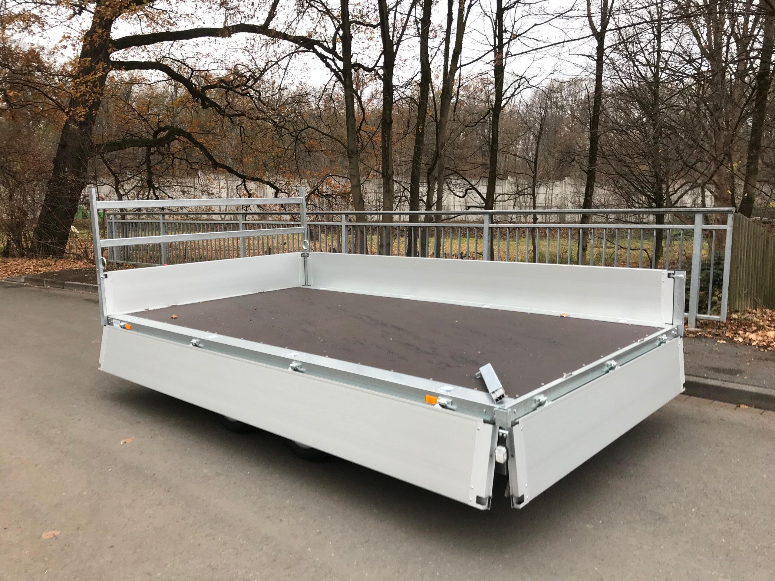 Unsinn WEB H 4220-26-13 H-Gestell u. Kiste 426x204x30 cm 2600 kg Hochlader – Bild 4