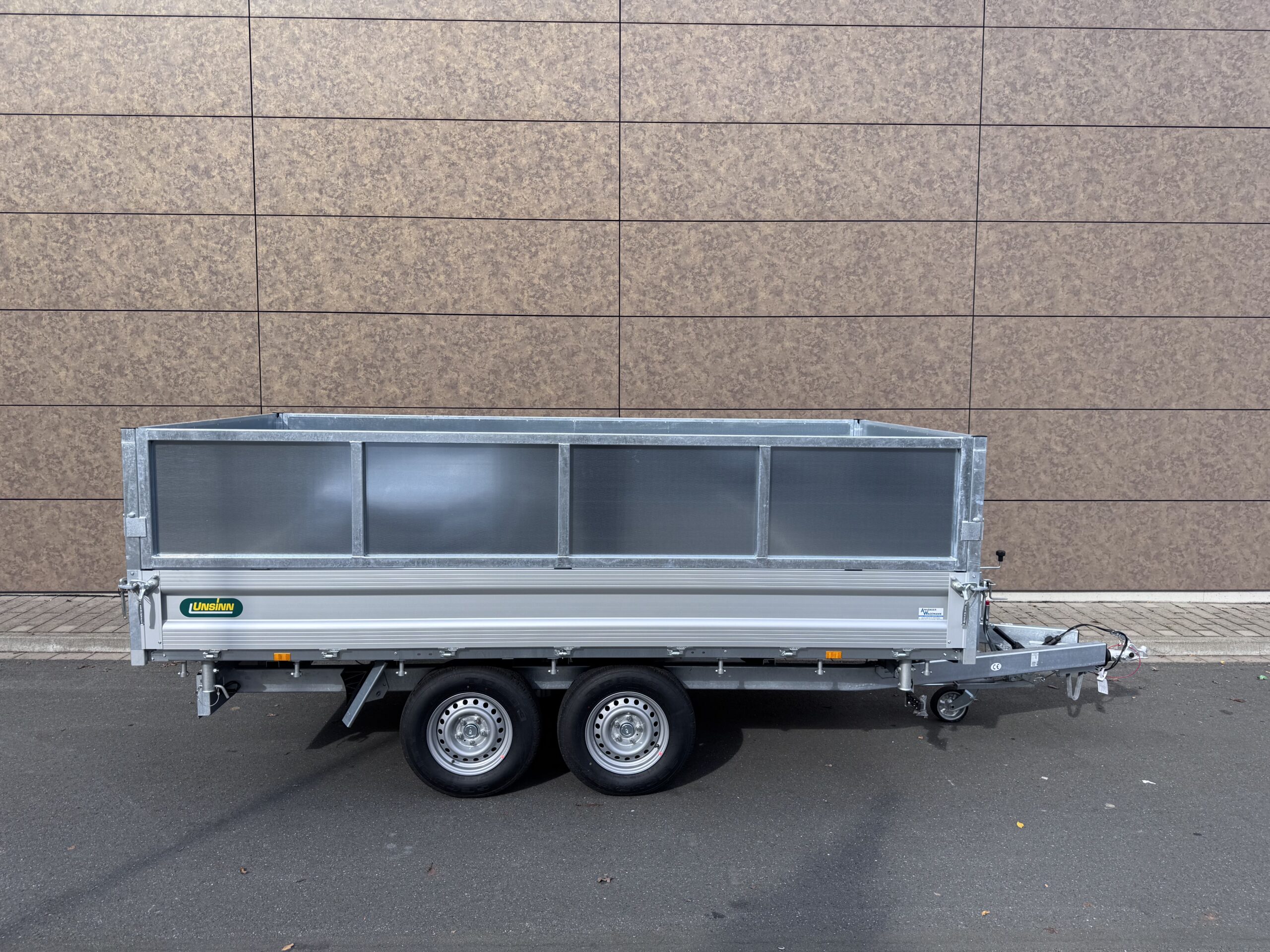 Unsinn UDK 3617-35-14 Stahlaufsatz Elektro Pumpe 366x175x35 cm 3500 kg Kipper – Bild 5
