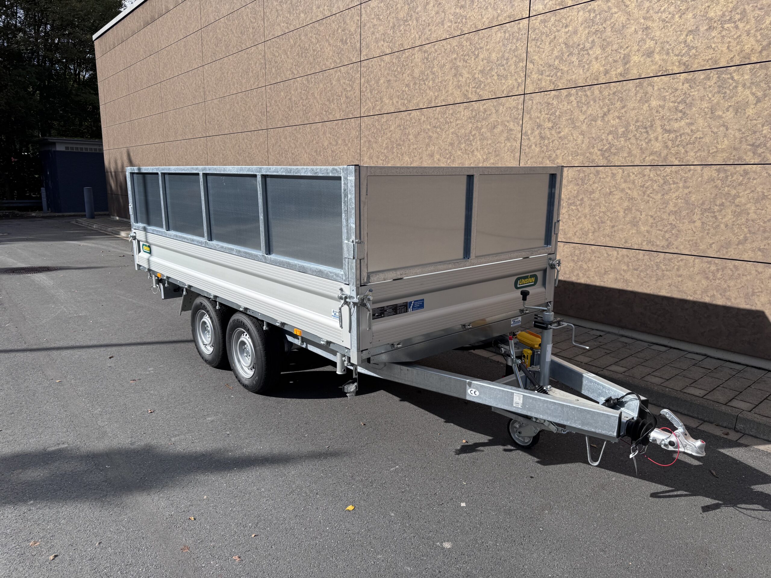 Unsinn UDK 3617-35-14 Stahlaufsatz Elektro Pumpe 366x175x35 cm 3500 kg Kipper – Bild 6