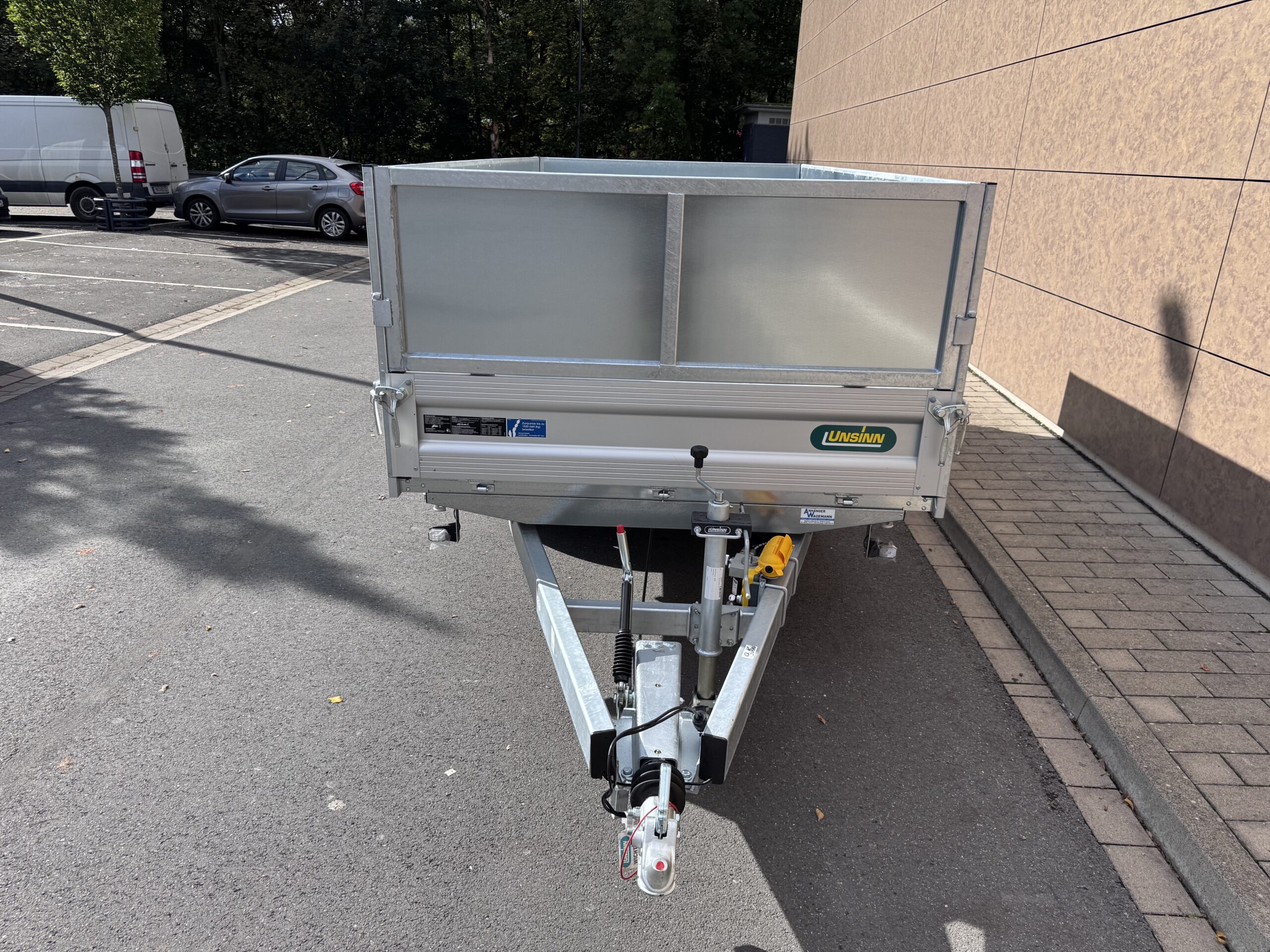 Unsinn UDK 3617-35-14 Stahlaufsatz Elektro Pumpe 366x175x35 cm 3500 kg Kipper – Bild 7
